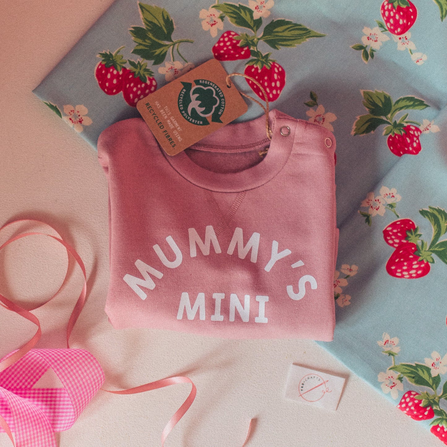 Mummy's Mini Kids Sweatshirt - F&B Crafts - Fox & Co Apparel