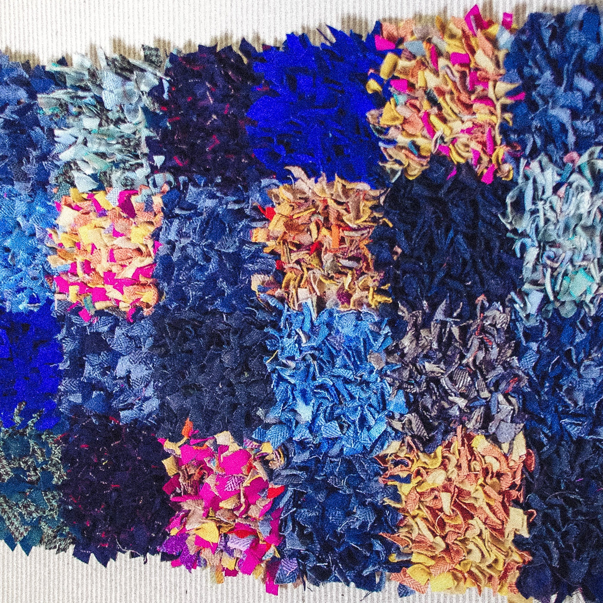 Patchwork Ragged Rug