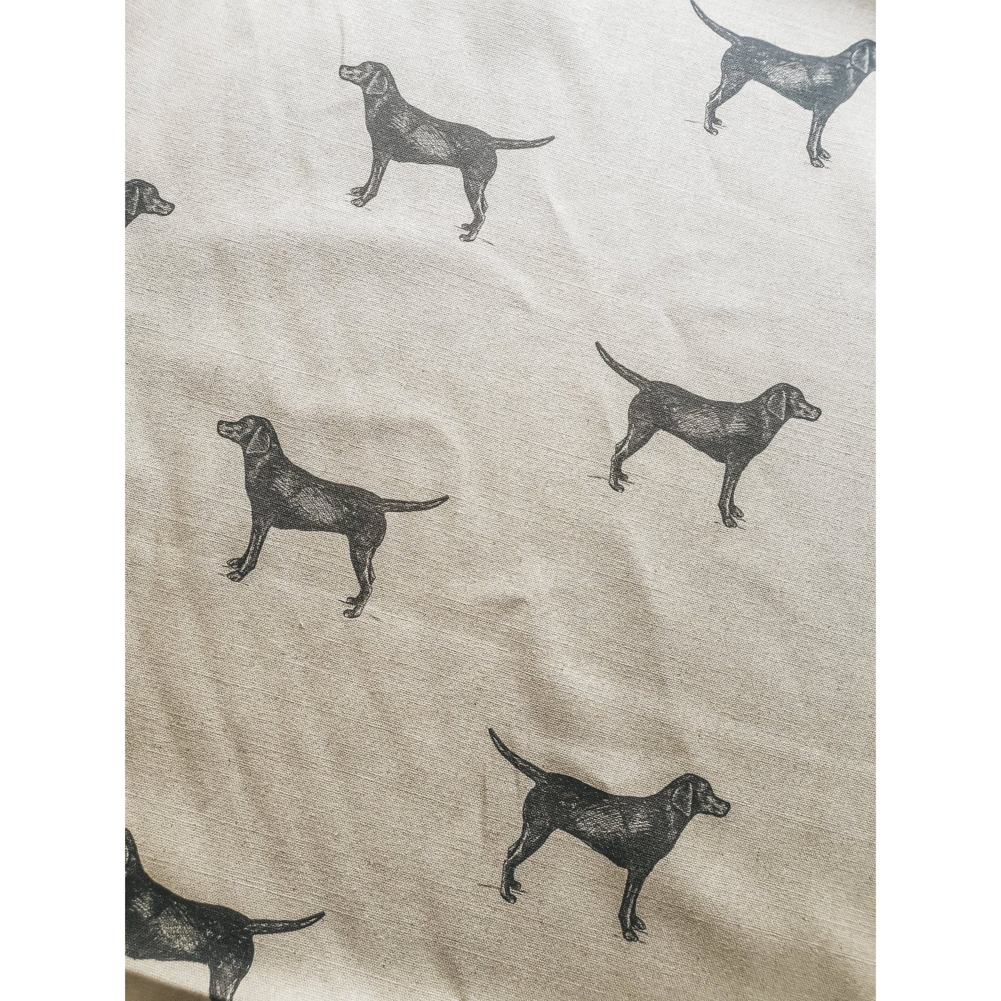 Pen Illustration Labrador Print Fabric - F&B Crafts - F&B Handmade