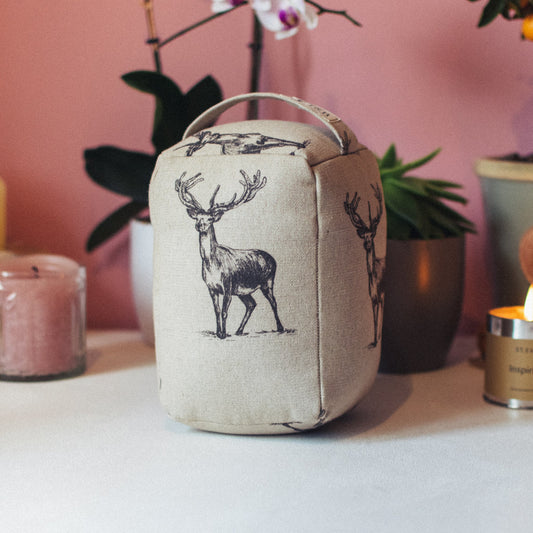 Pen Illustration Stag Print Doorstops - F&B Crafts - F&B Handmade