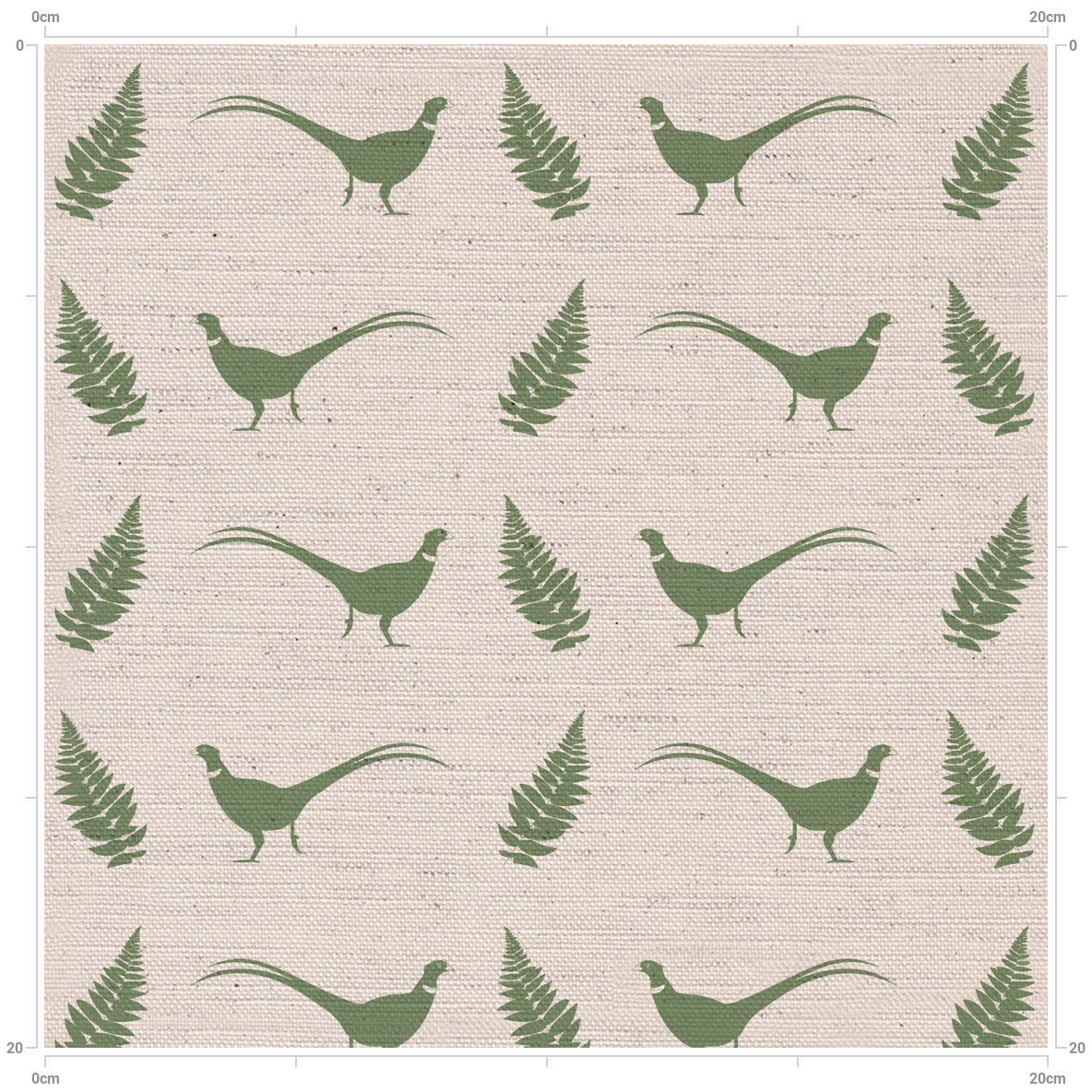 Pheasant & Fern Cotton Bloomers - F&B Crafts - F&B Designs