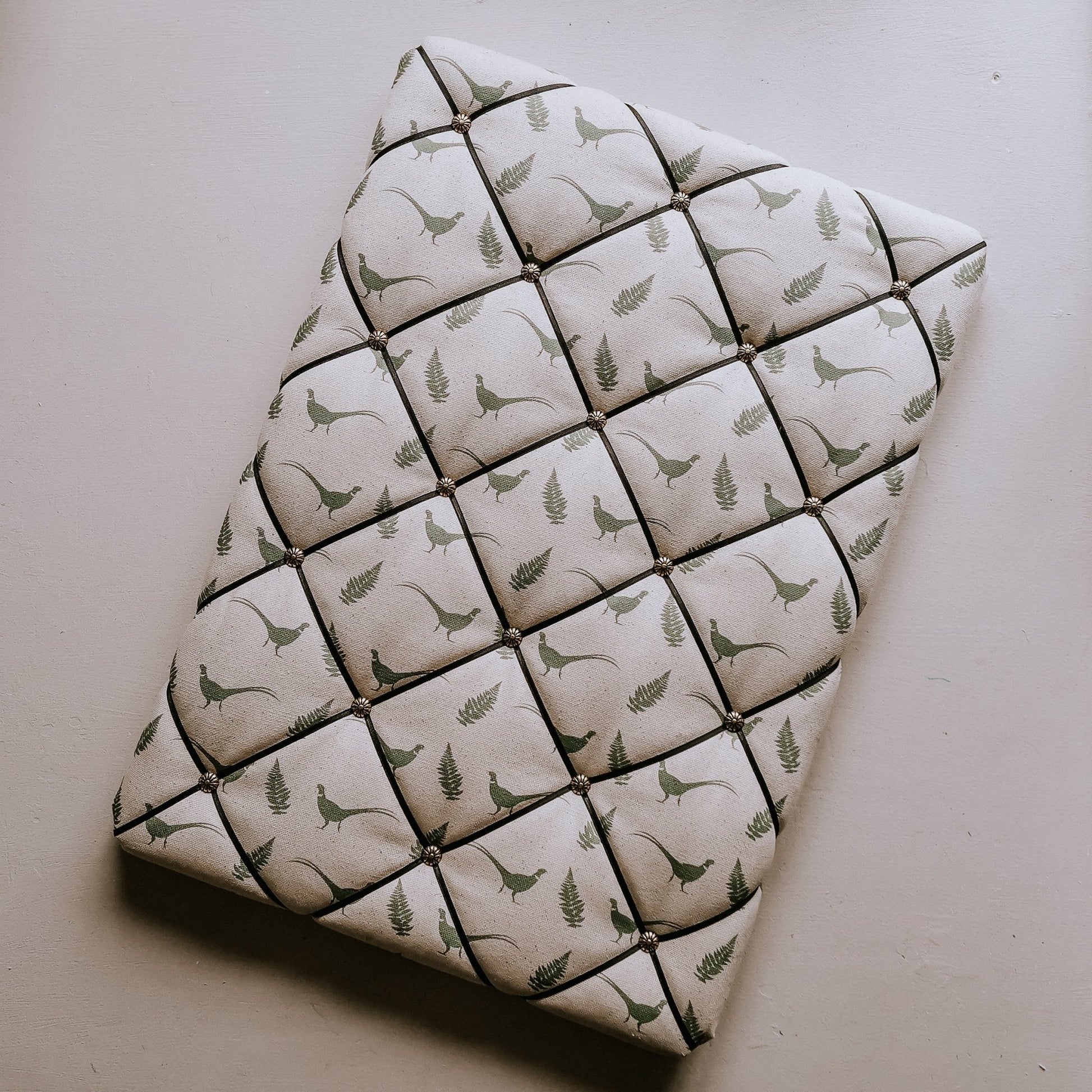 Pheasant & Fern Notice Board - F&B Crafts - F&B Designs