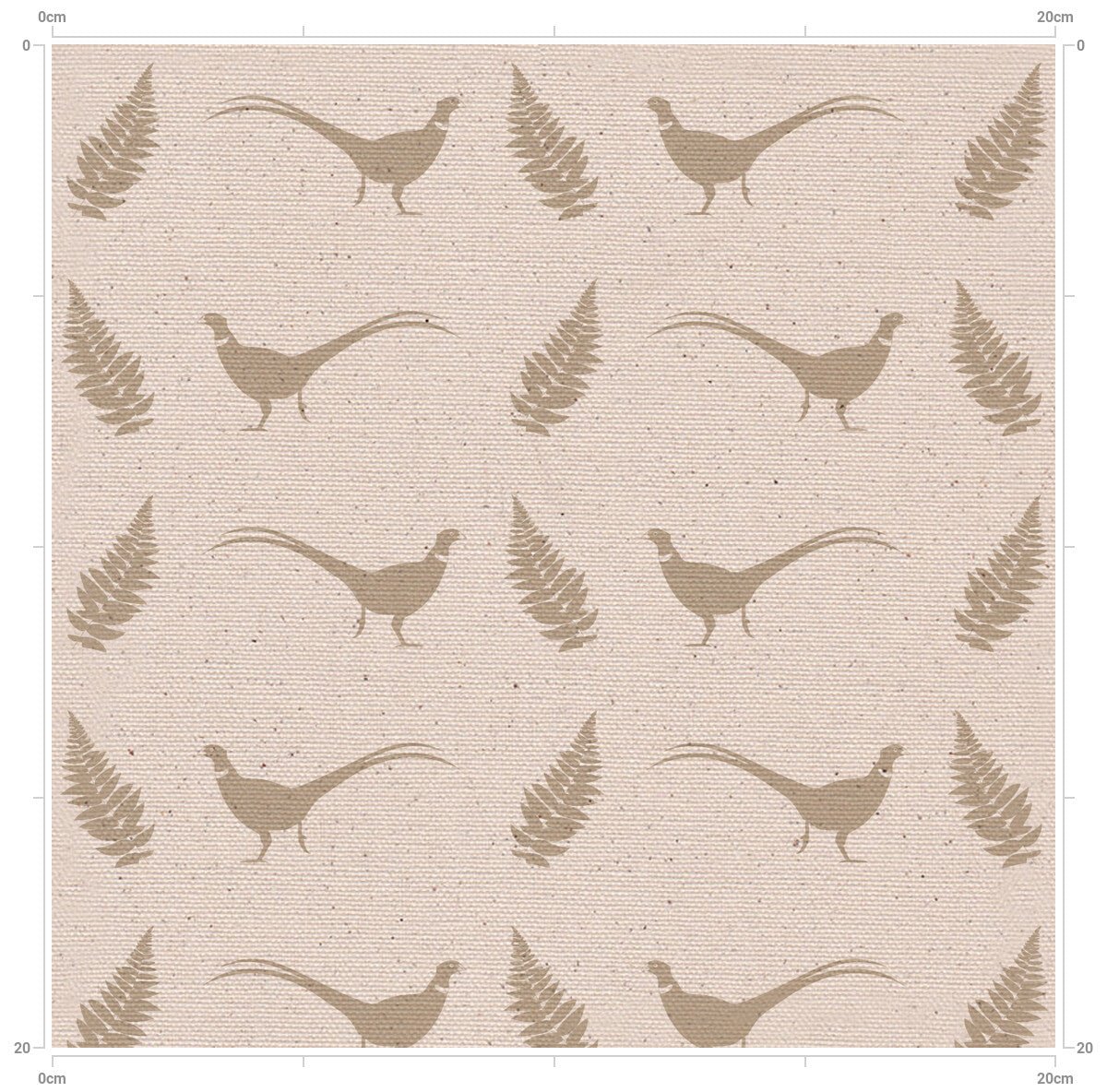 Pheasant & Fern Notice Board - F&B Crafts - F&B Designs