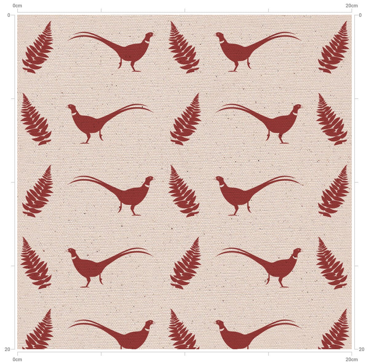 Pheasant & Fern Notice Board - F&B Crafts - F&B Designs