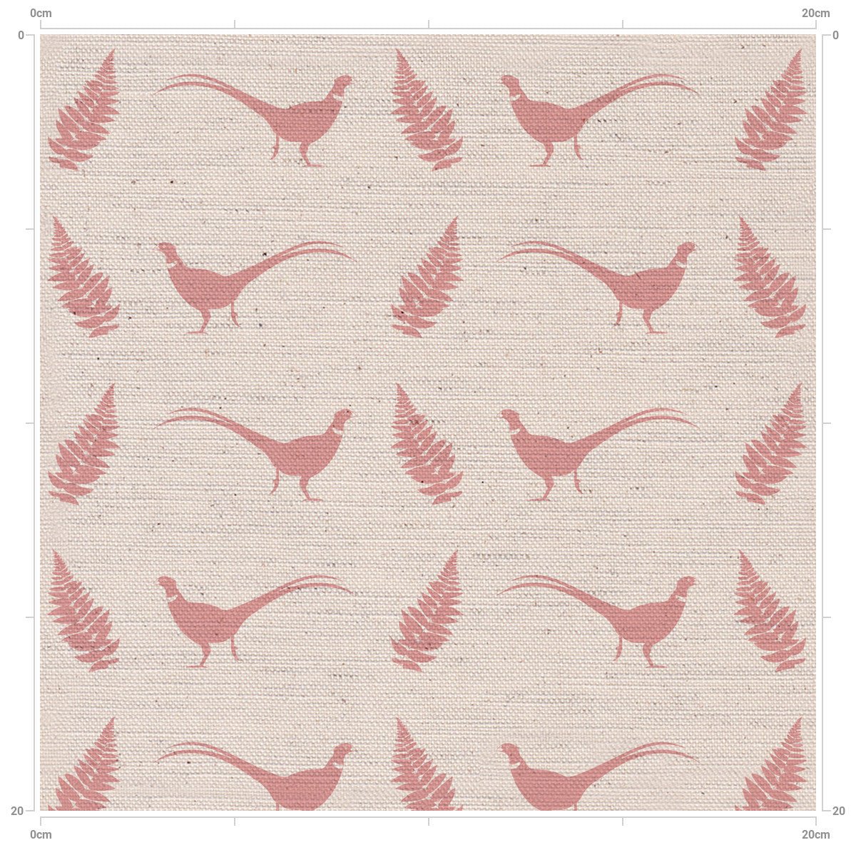Pheasant & Fern Notice Board - F&B Crafts - F&B Designs