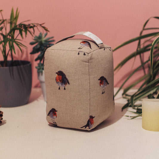 Robin Print Doorstops - F&B Crafts - F&B Handmade