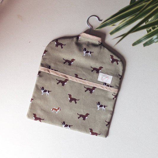 Sophie Allport Spaniel Print Peg Bag - F&B Crafts - F&B Handmade