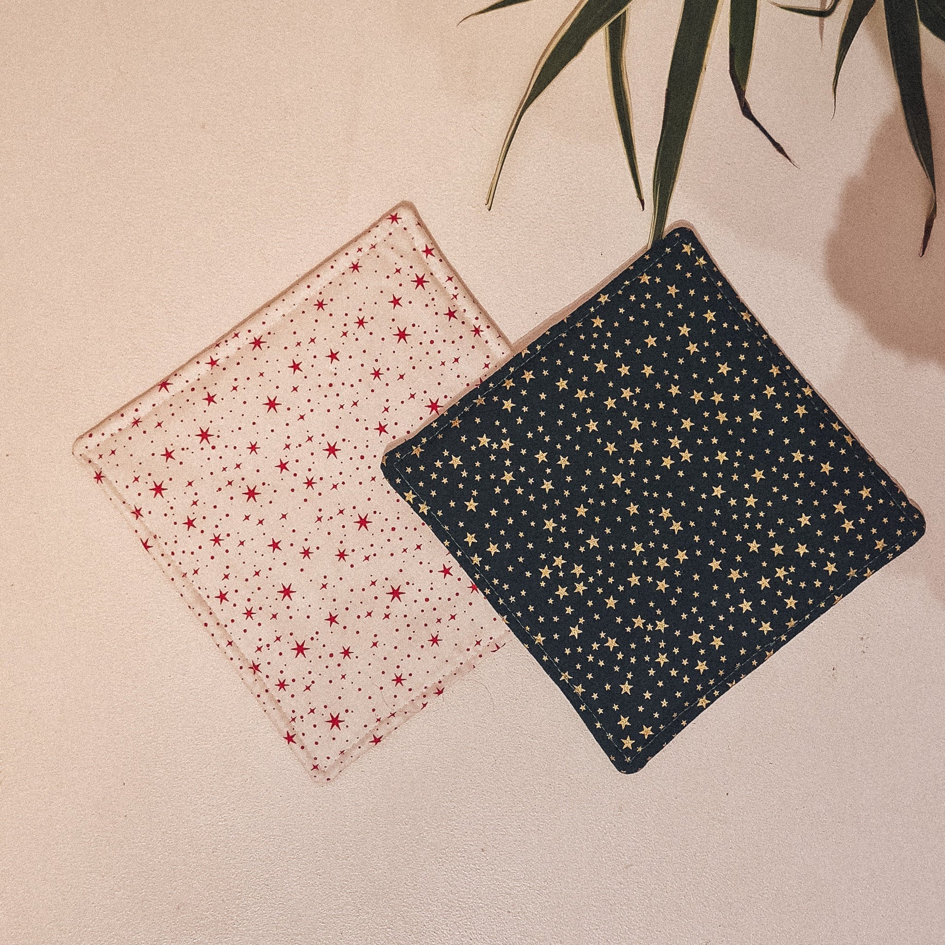 Square Festive Mats Pair - F&B Crafts - F&B Crafts