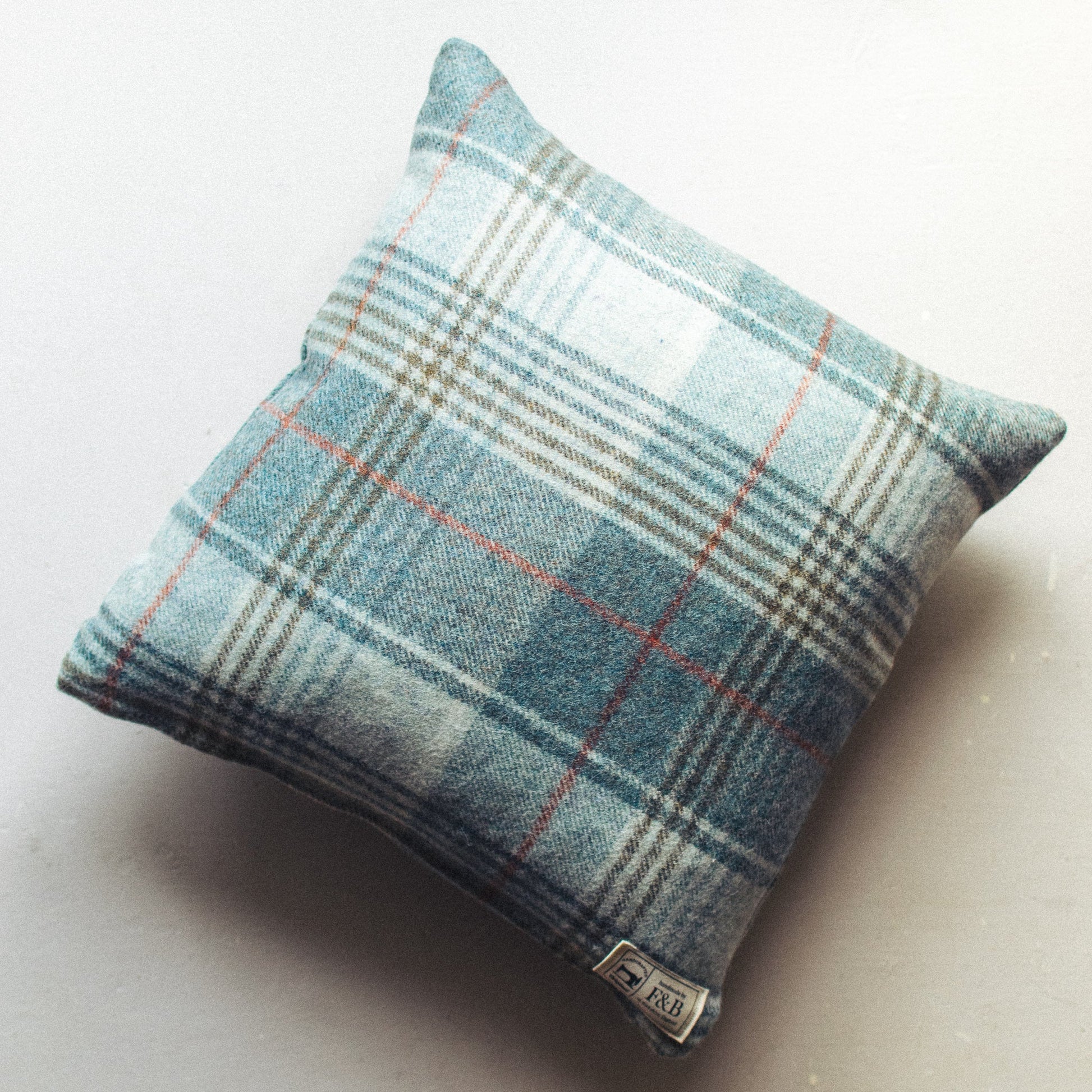 Tartan Wool Huntingtower Cushion - Abraham Moon - F&B Crafts - F&B Handmade