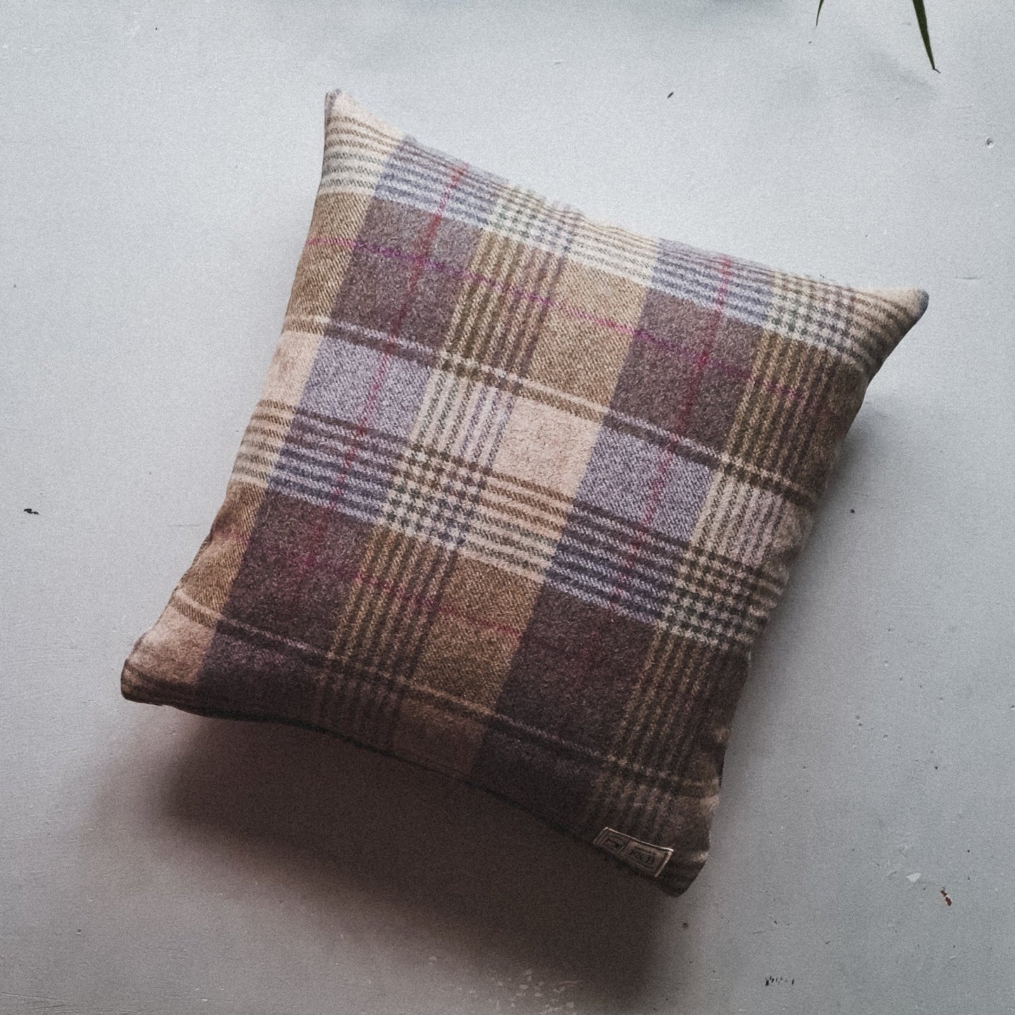 Tartan Wool Huntingtower Cushion - Abraham Moon - F&B Crafts - F&B Handmade