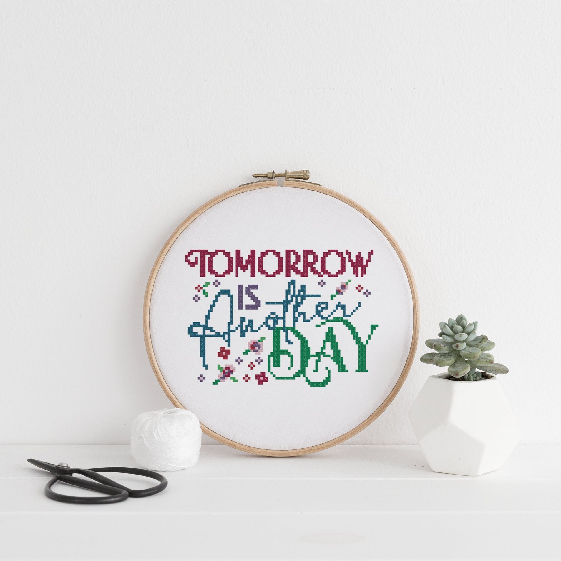 Tomorrow Is Another Day Cross Stitch Kit - F&B Crafts - F&B Crafts