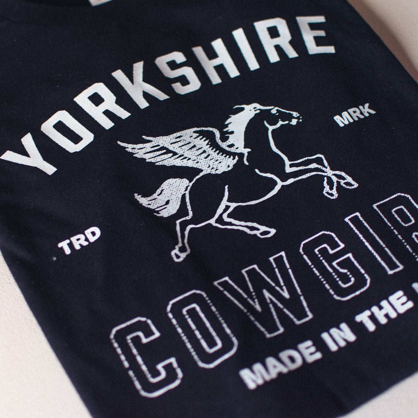 Vintage Style Yorkshire Cowgirl T-Shirt - F&B Crafts - Fox & Co Apparel