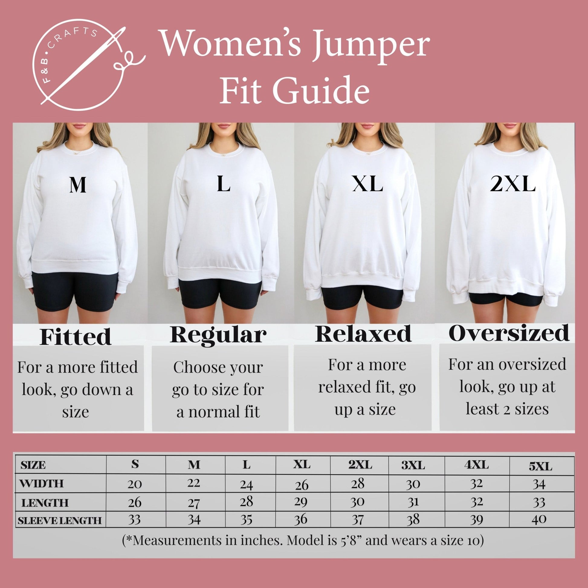 Walk More Worry Less Jumper - F&B Crafts - Fox & Co Apparel