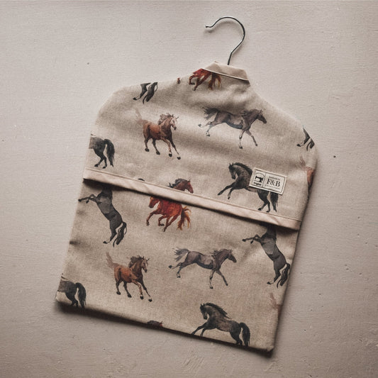 Watercolour Horse Peg Bag - F&B Crafts - F&B Handmade