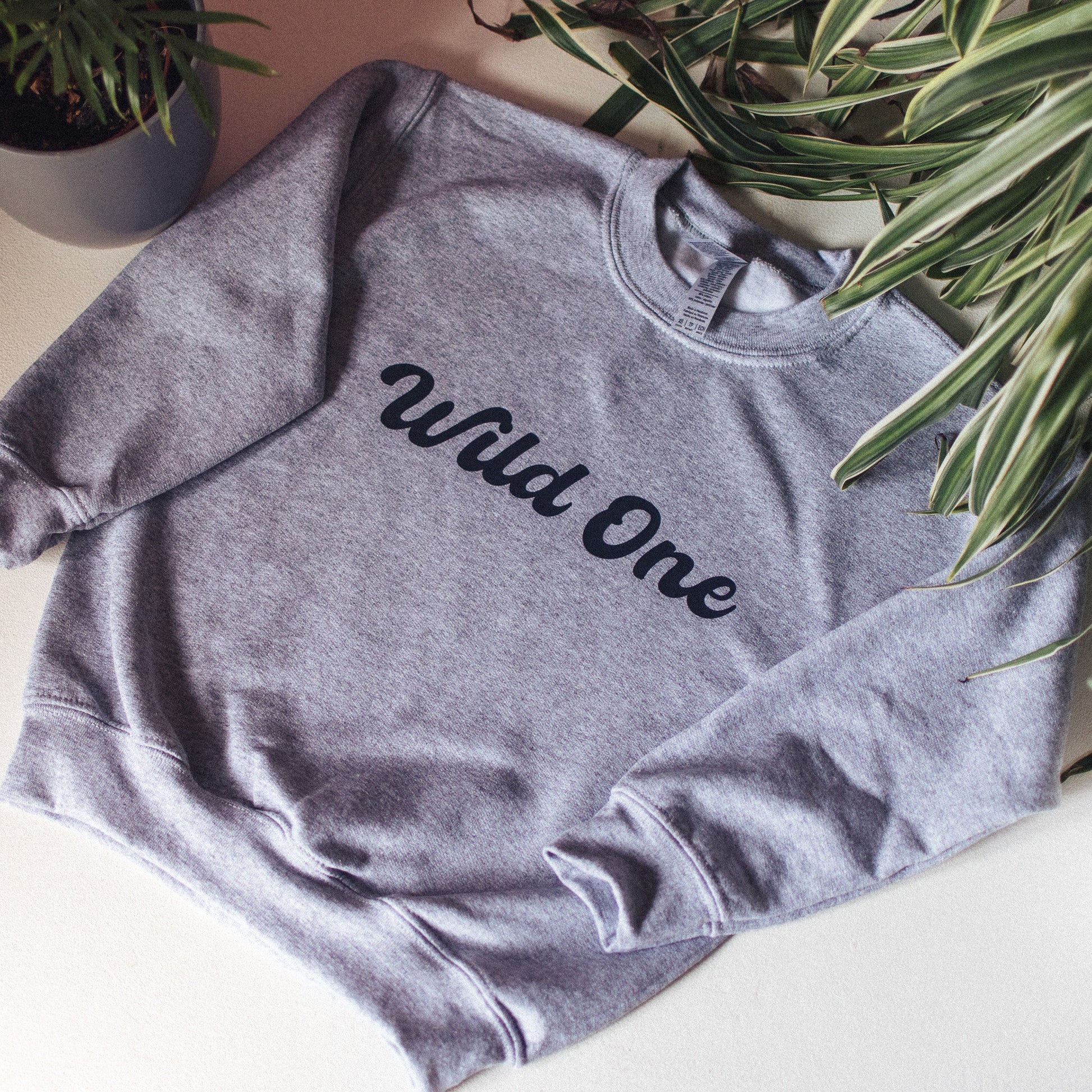 Wild One Kids Sweatshirt - F&B Crafts - Fox & Co Apparel