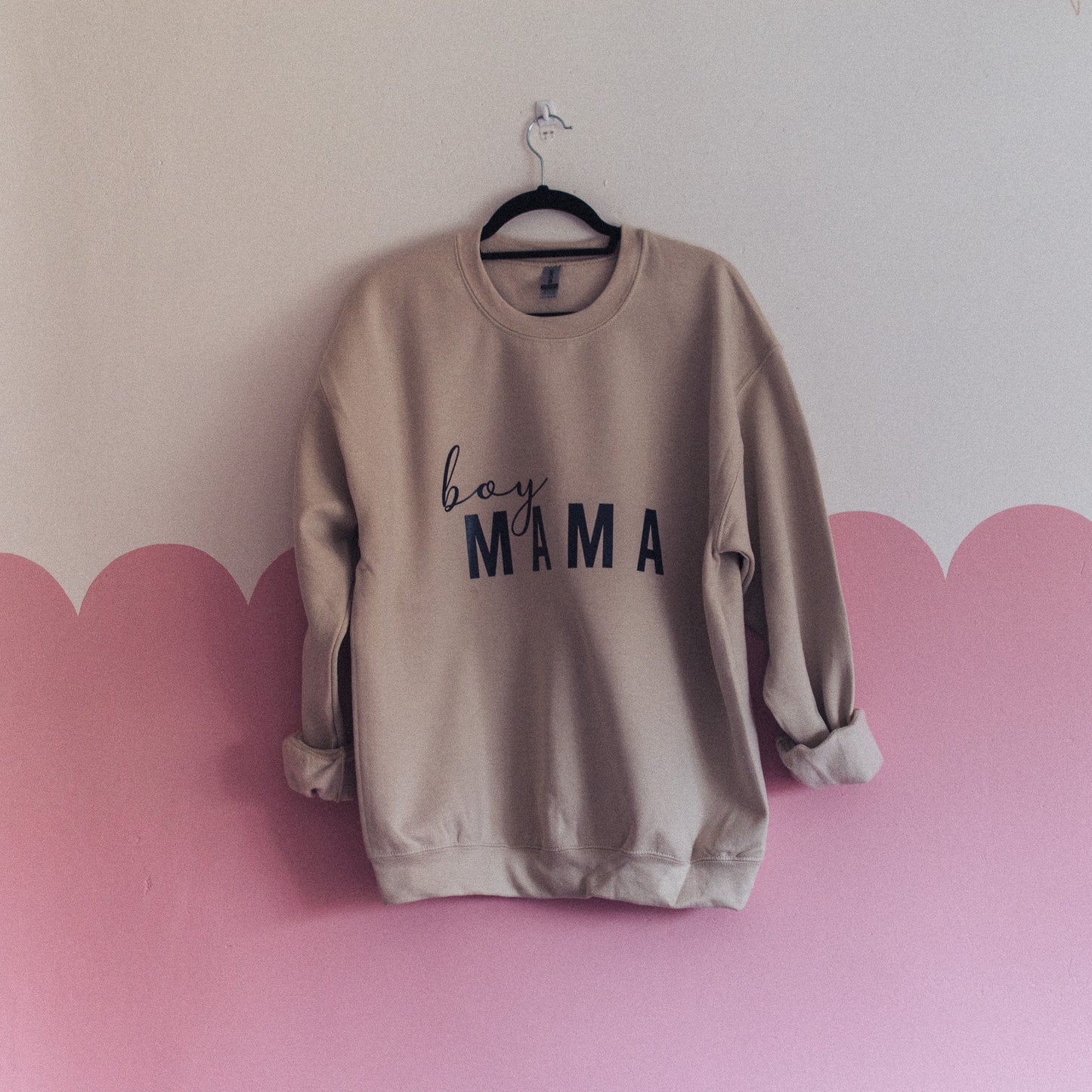 Large Sand Boy Mama Sweatshirt by F&B Crafts - Handmade in Yorkshire