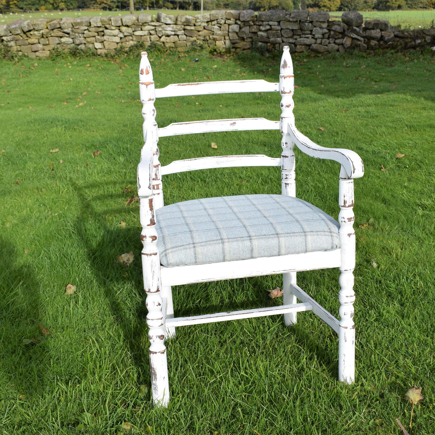 F&B Upcycled Reclaimed Chair - Abraham Moon and Annie Sloan