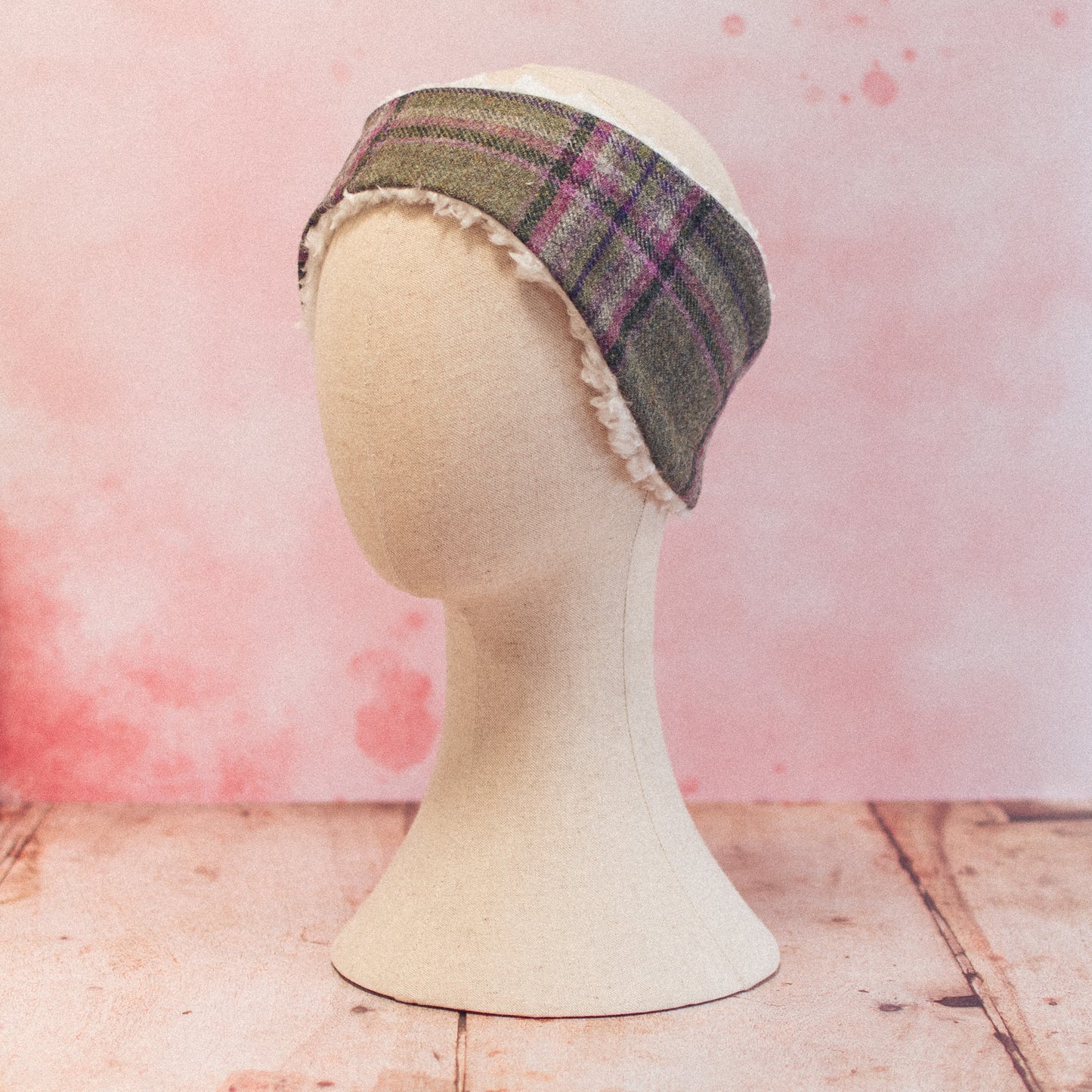 F&B Crafts Meadow Tweed Head Warmer on Mannequin - Ear Warmer