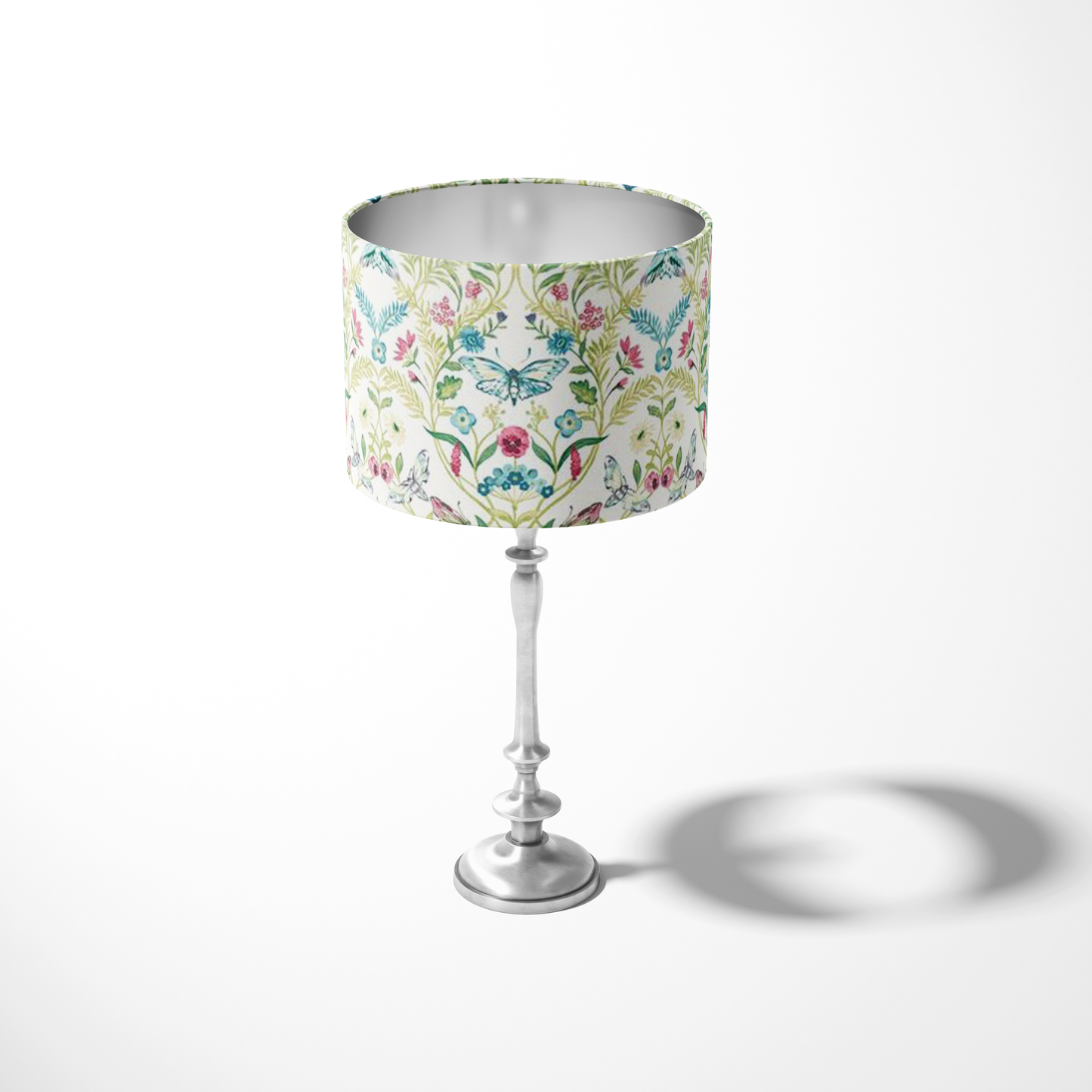 Pieris Lamp Shade by F&B featuring butterflies and moths in a nature inspired print